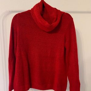 OLD NAVY RED TURTLENECK SWEATER!